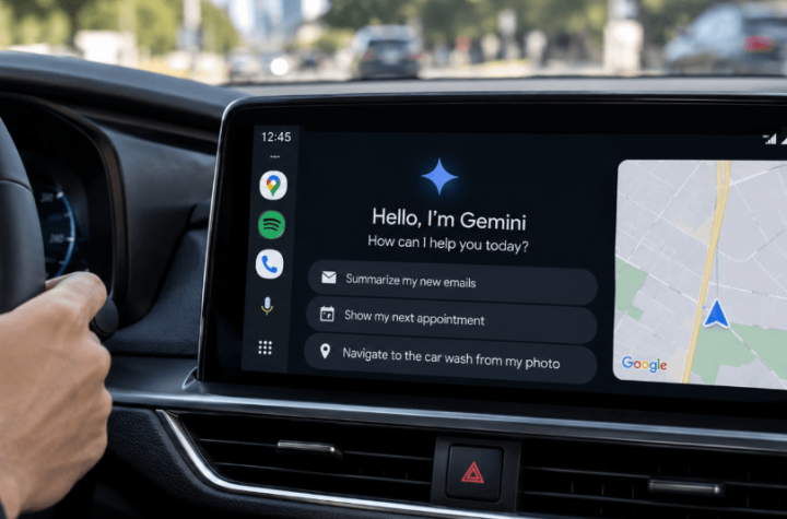 Google Brings Personalized Gemini AI to Android Auto With Gmail, Maps and Calendar Integration